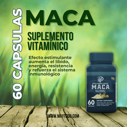 Maca Life - Suplemento Vitamínico ❗🚀