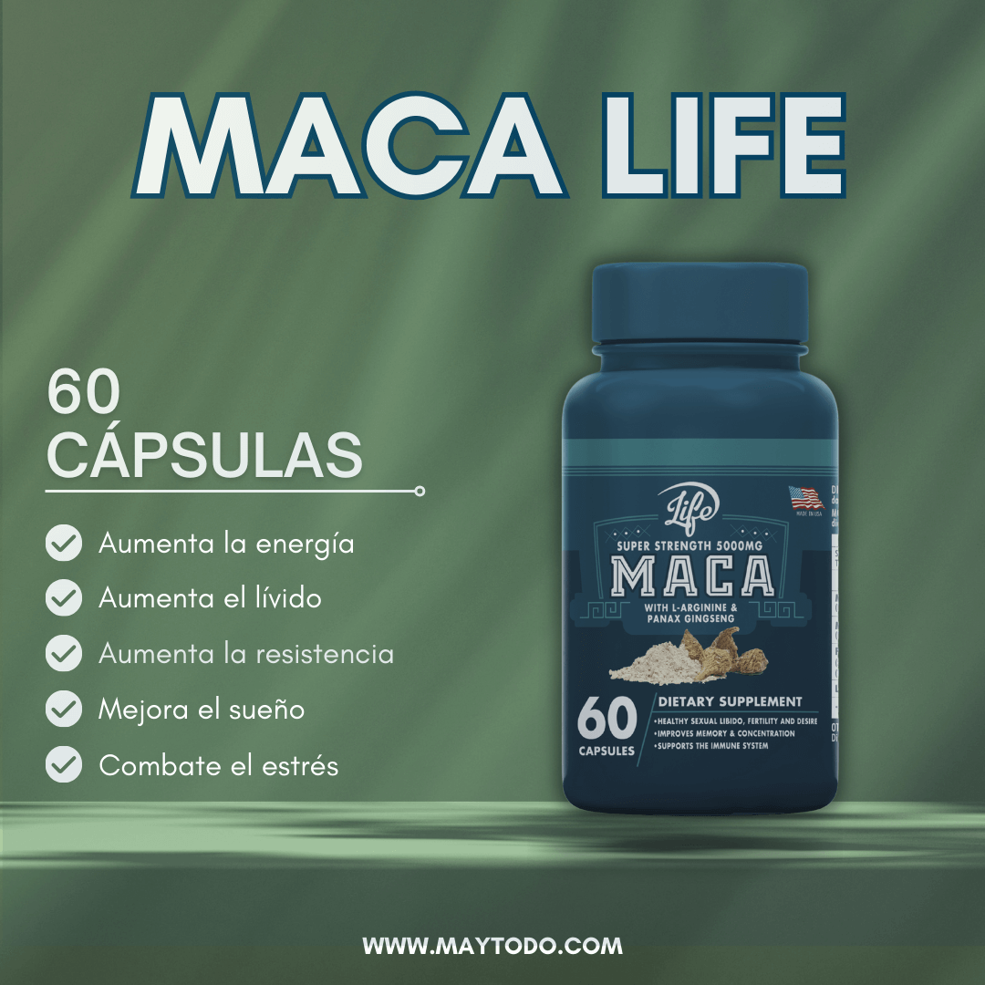 Maca Life - Suplemento Vitamínico ❗🚀