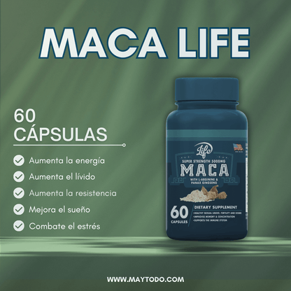 Maca Life - Suplemento Vitamínico ❗🚀